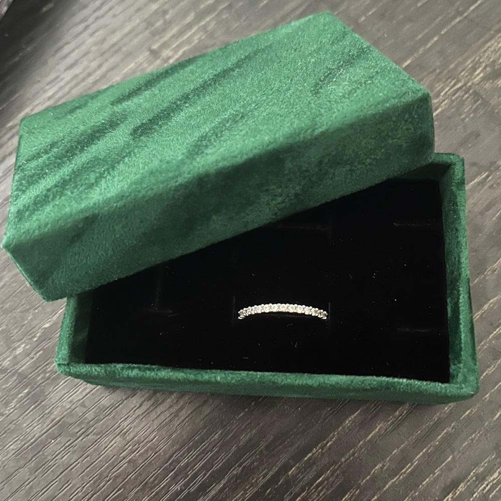 Swarovski Vittore Ring Eternity Band Size 5